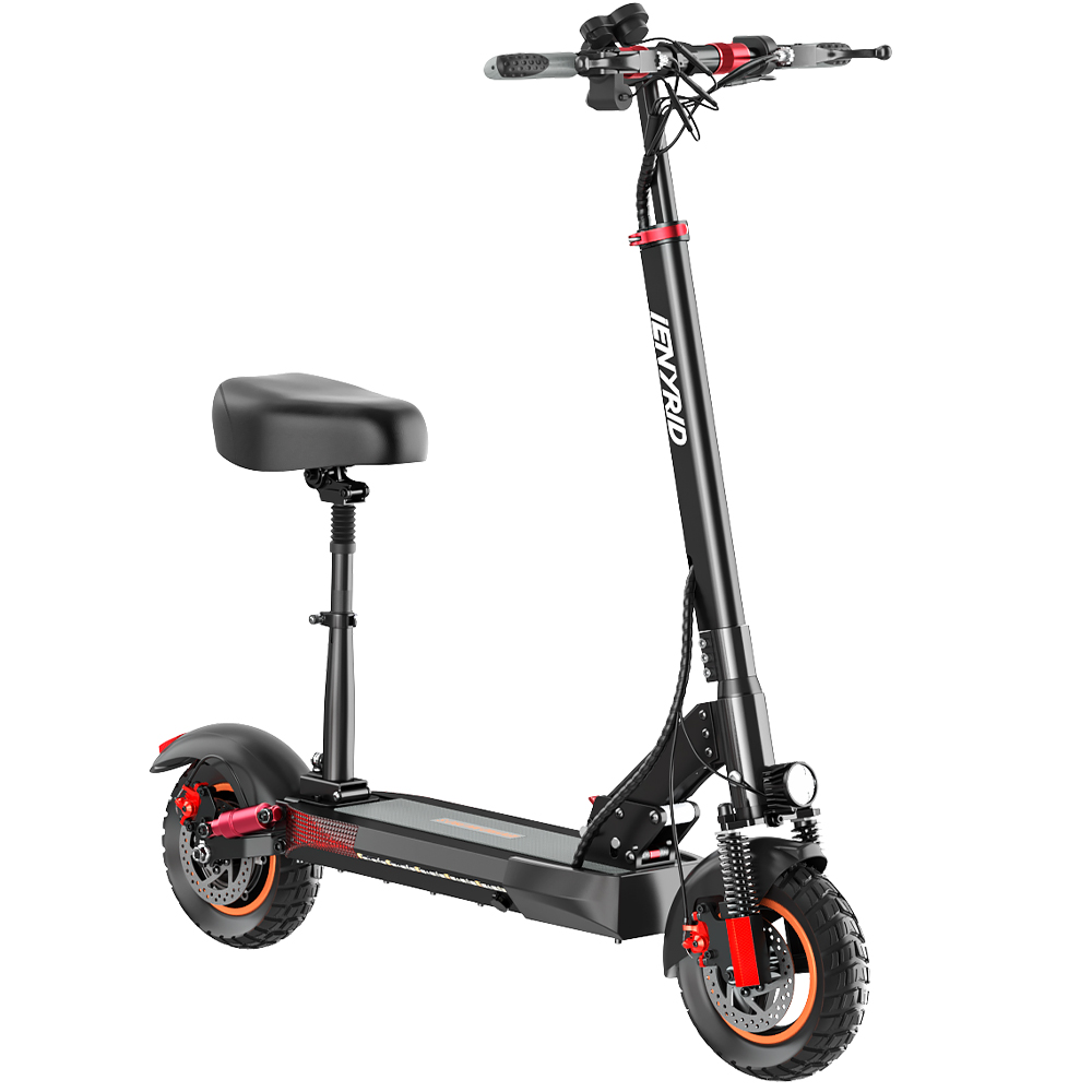 IENYRID M4 Pro S Electric Scooter 10 Inch Off-Road Tires 48V 500W Motor 40-45Km/h Max Speed 16Ah Lithium Battery 40-60KM Range 150KG Max Load Mechanical Disc Brakes with Seat IENYRID M4 Pro S Electric Scooter 10 Inch Off-Road Tires 48V 500W Motor 40-45Km/h Max Speed 16Ah Lithium Battery 40-60KM Range 150KG Max Load Mechanical Disc Brakes With Seat -rockbros-shop IENYRID M4 Pro S Electric Scooter 518587 4