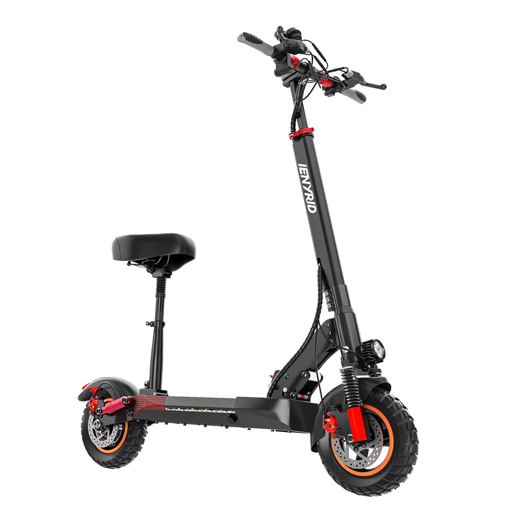 IENYRID M4 Pro S Electric Scooter 10 Inch Off-Road Tires 48V 500W Motor 40-45Km/h Max Speed 16Ah Lithium Battery 40-60KM Range 150KG Max Load Mechanical Disc Brakes with Seat IENYRID M4 Pro S Electric Scooter 10 Inch Off-Road Tires 48V 500W Motor 40-45Km/h Max Speed 16Ah Lithium Battery 40-60KM Range 150KG Max Load Mechanical Disc Brakes With Seat -rockbros-shop IENYRID M4 Pro S Electric Scooter 518587 5