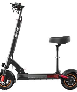 IENYRID M4 Pro S Electric Scooter 10 Inch Off-Road Tires 48V 600W Motor 40-45Km/h Max Speed 16Ah Lithium Battery 40-60KM Range 150KG Max Load Mechanical Disc Brakes With Seat