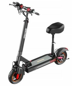 IENYRID M4 Pro S Electric Scooter 10 Inch Off-Road Tires 48V 600W Motor 40-45Km/h Max Speed 16Ah Lithium Battery 40-60KM Range 150KG Max Load Mechanical Disc Brakes With Seat -rockbros-shop IENYRID M4 Pro S Electric Scooter 519365 5