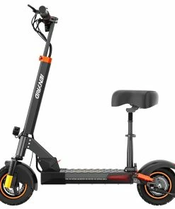 IENYRID M4 Pro S+ Electic Scooter 10 Inch Tire 45Km/h Max Speed 48V 800W Motor 16Ah Battery For 40-60KM Mileage 150kg Load With Seat