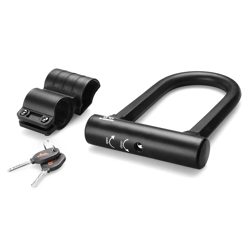 INBIKE UL319A Bike U Lock Anti Theft Bike Lock Heavy Duty Anti-shear Lock and Mounting Bracket with Keys INBIKE UL319A Bike U Lock Anti Theft Bike Lock Heavy Duty Anti-shear Lock And Mounting Bracket With Keys -rockbros-shop INBIKE UL319A Bike U Lock Anti Theft Bike Lock 518201 0