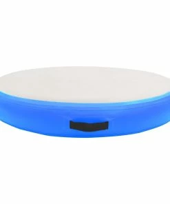 Inflatable Gymnastic Mat With Pump 100x100x20 Cm PVC Blue 10 Inflatable Gymnastic Mat With Pump 100x100x20 Cm PVC Blue -rockbros-shop Inflatable Gymnastic Mat with Pump 100x100x20 cm PVC Blue 427519 2