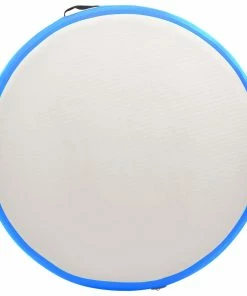 Inflatable Gymnastic Mat With Pump 100x100x20 Cm PVC Blue 11 Inflatable Gymnastic Mat With Pump 100x100x20 Cm PVC Blue -rockbros-shop Inflatable Gymnastic Mat with Pump 100x100x20 cm PVC Blue 427519 3