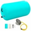 Inflatable Gymnastic Roll With Pump 100x60 Cm PVC Green -rockbros-shop Inflatable Gymnastic Roll with Pump 100x60 cm PVC Green 432650 0