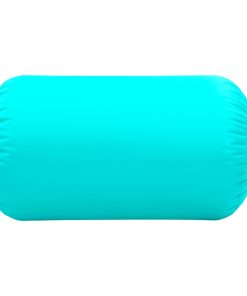 Inflatable Gymnastic Roll With Pump 100x60 Cm PVC Green 4 Inflatable Gymnastic Roll With Pump 100x60 Cm PVC Green -rockbros-shop Inflatable Gymnastic Roll with Pump 100x60 cm PVC Green 432650 2