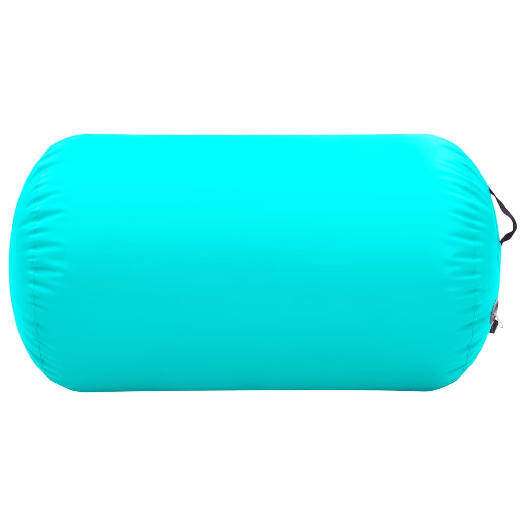 Inflatable Gymnastic Roll with Pump 100x60 cm PVC Green Inflatable Gymnastic Roll With Pump 100x60 Cm PVC Green -rockbros-shop Inflatable Gymnastic Roll with Pump 100x60 cm PVC Green 432650 2