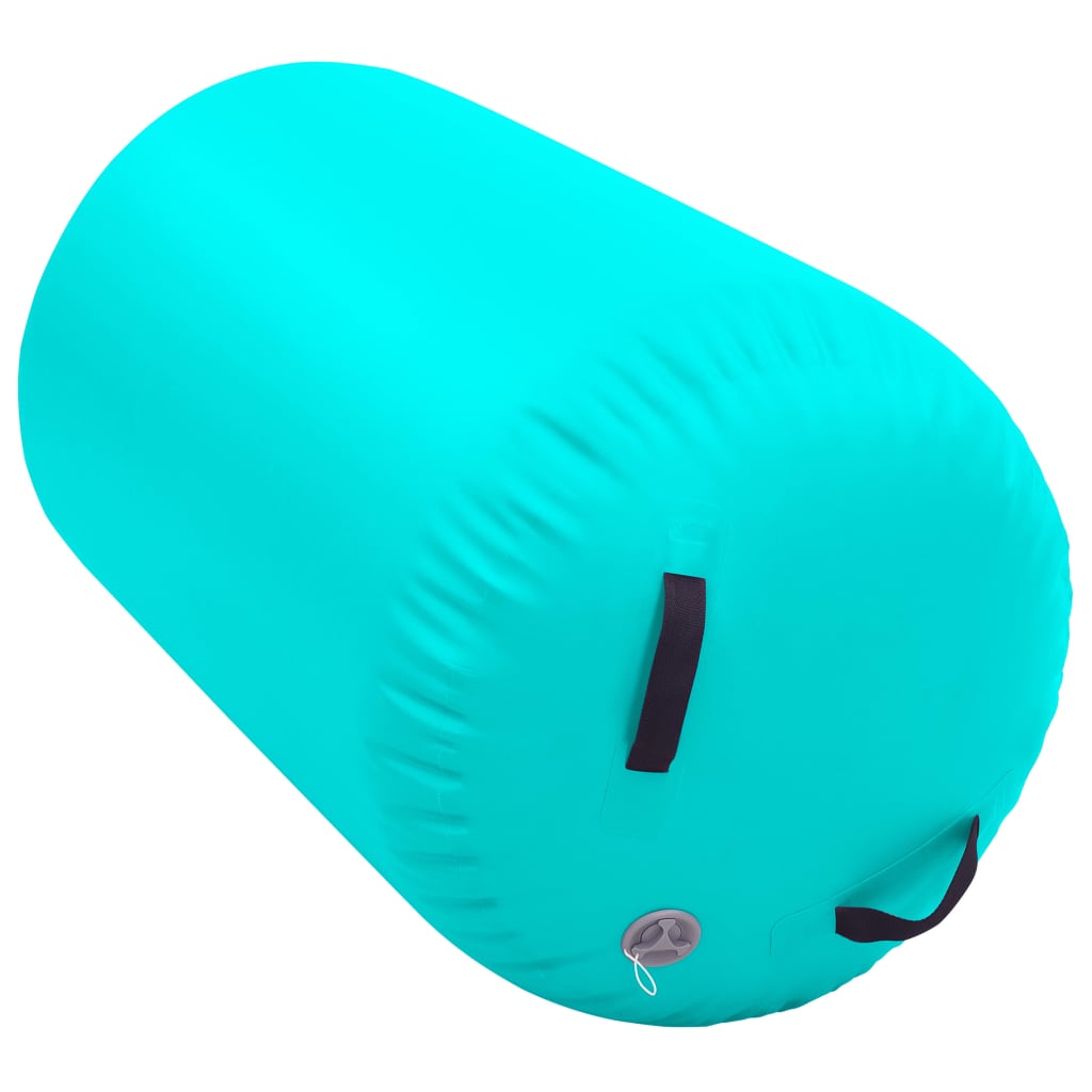 Inflatable Gymnastic Roll with Pump 100x60 cm PVC Green Inflatable Gymnastic Roll With Pump 100x60 Cm PVC Green -rockbros-shop Inflatable Gymnastic Roll with Pump 100x60 cm PVC Green 432650 3