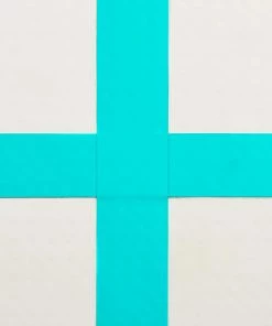 Inflatable Gymnastics Mat With Pump 200x200x20 Cm PVC Green -rockbros-shop Inflatable Gymnastics Mat with Pump 200x200x20 cm PVC Green 428410 1