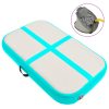 Inflatable Gymnastics Mat With Pump 60x100x10 Cm PVC Green -rockbros-shop Inflatable Gymnastics Mat with Pump 60x100x10 cm PVC Green 432621 0