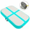 Inflatable Gymnastics Mat With Pump 60x100x10 Cm PVC Green -rockbros-shop Inflatable Gymnastics Mat with Pump 60x100x10 cm PVC Green 432621 0