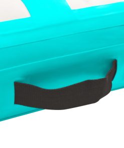 Inflatable Gymnastics Mat With Pump 60x100x10 Cm PVC Green -rockbros-shop Inflatable Gymnastics Mat with Pump 60x100x10 cm PVC Green 432621 5
