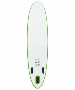 Inflatable Stand Up Paddle Board Set Green And White -rockbros-shop Inflatable Stand Up Paddle Board Set Green and White 456932 2