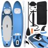 Inflatable Stand Up Paddle Board Set Sea Blue 300x76x10 Cm 1 Inflatable Stand Up Paddle Board Set Sea Blue 300x76x10 Cm -rockbros-shop Inflatable Stand Up Paddle Board Set Sea Blue 300x76x10 cm 504340 0