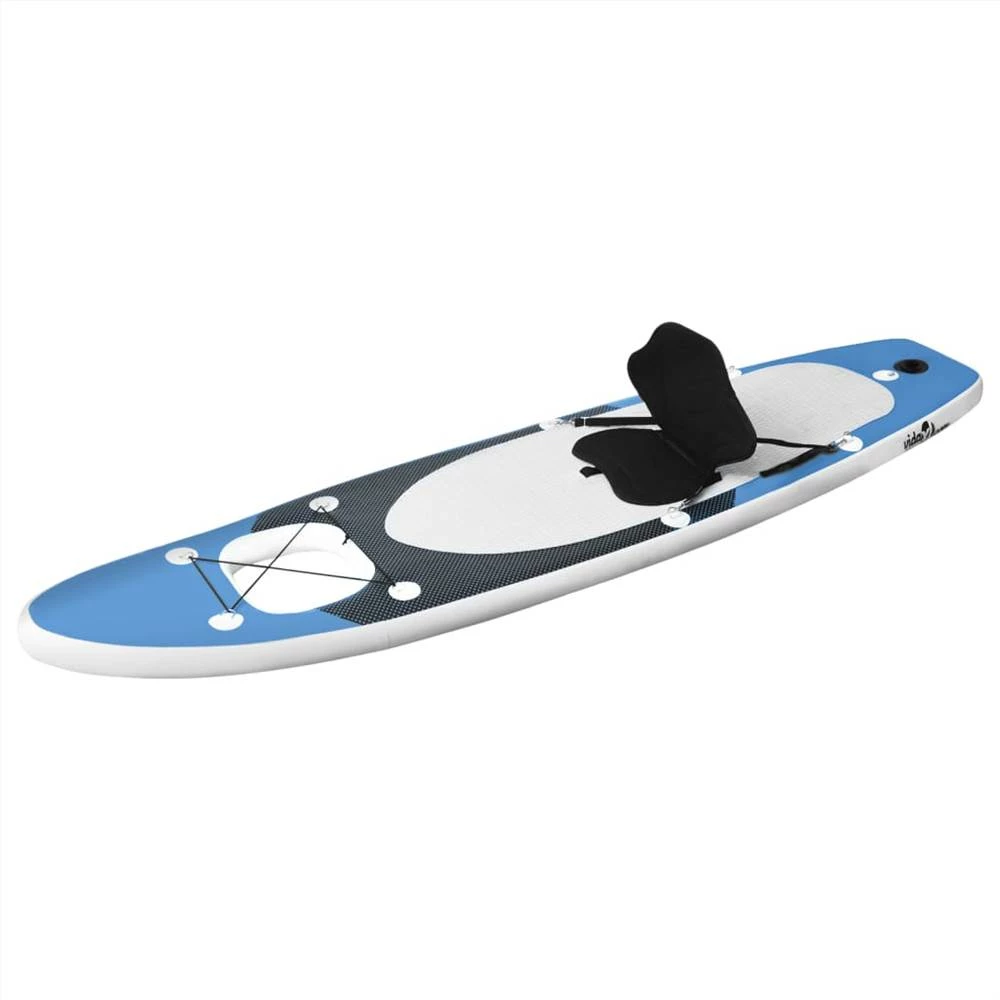 Inflatable Stand Up Paddle Board Set Sea Blue 300x76x10 Cm 4 Inflatable Stand Up Paddle Board Set Sea Blue 300x76x10 Cm - Image 2