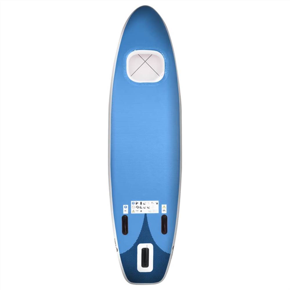 Inflatable Stand Up Paddle Board Set Sea Blue 300x76x10 cm Inflatable Stand Up Paddle Board Set Sea Blue 300x76x10 Cm -rockbros-shop Inflatable Stand Up Paddle Board Set Sea Blue 300x76x10 cm 504340 3
