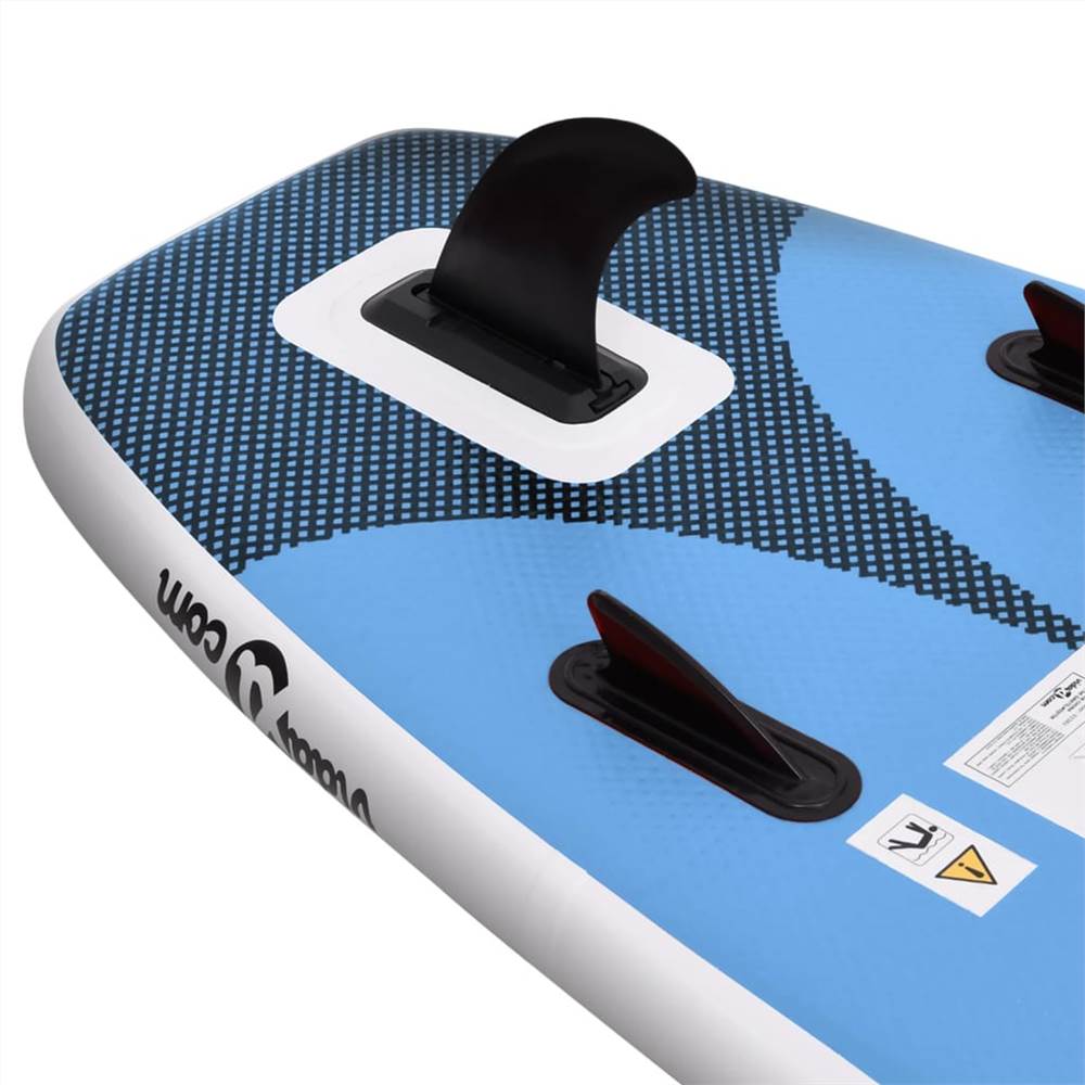 Inflatable Stand Up Paddle Board Set Sea Blue 300x76x10 cm Inflatable Stand Up Paddle Board Set Sea Blue 300x76x10 Cm -rockbros-shop Inflatable Stand Up Paddle Board Set Sea Blue 300x76x10 cm 504340 5