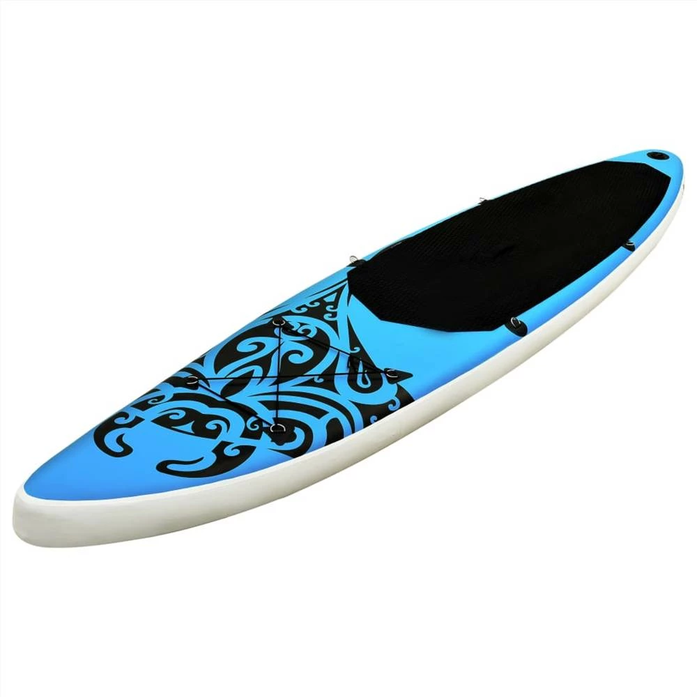 Inflatable Stand Up Paddleboard Set 366x76x15 Cm Blue 4 Inflatable Stand Up Paddleboard Set 366x76x15 Cm Blue - Image 2