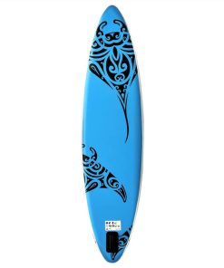 Inflatable Stand Up Paddleboard Set 366x76x15 Cm Blue -rockbros-shop Inflatable Stand Up Paddleboard Set 366x76x15 cm Blue 460655 2