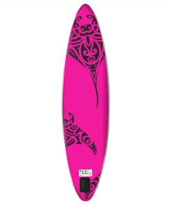 Inflatable Stand Up Paddleboard Set 366x76x15 Cm Pink 5 Inflatable Stand Up Paddleboard Set 366x76x15 Cm Pink -rockbros-shop Inflatable Stand Up Paddleboard Set 366x76x15 cm Pink 463491 3