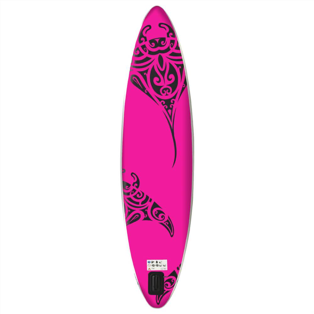 Inflatable Stand Up Paddleboard Set 366x76x15 cm Pink Inflatable Stand Up Paddleboard Set 366x76x15 Cm Pink -rockbros-shop Inflatable Stand Up Paddleboard Set 366x76x15 cm Pink 463491 3