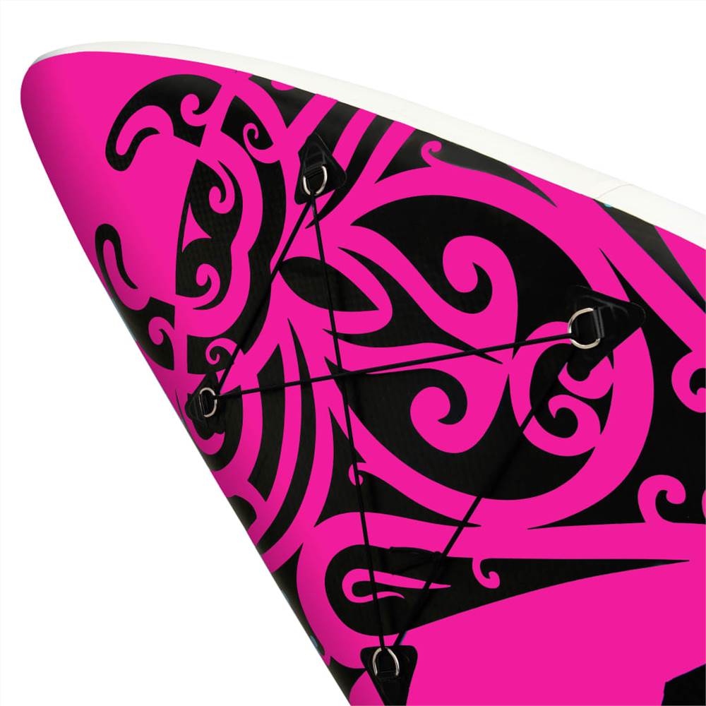 Inflatable Stand Up Paddleboard Set 366x76x15 cm Pink Inflatable Stand Up Paddleboard Set 366x76x15 Cm Pink -rockbros-shop Inflatable Stand Up Paddleboard Set 366x76x15 cm Pink 463491 5