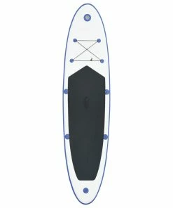 Inflatable Stand Up Paddleboard Set Blue And White -rockbros-shop Inflatable Stand Up Paddleboard Set Blue and White 432958 2