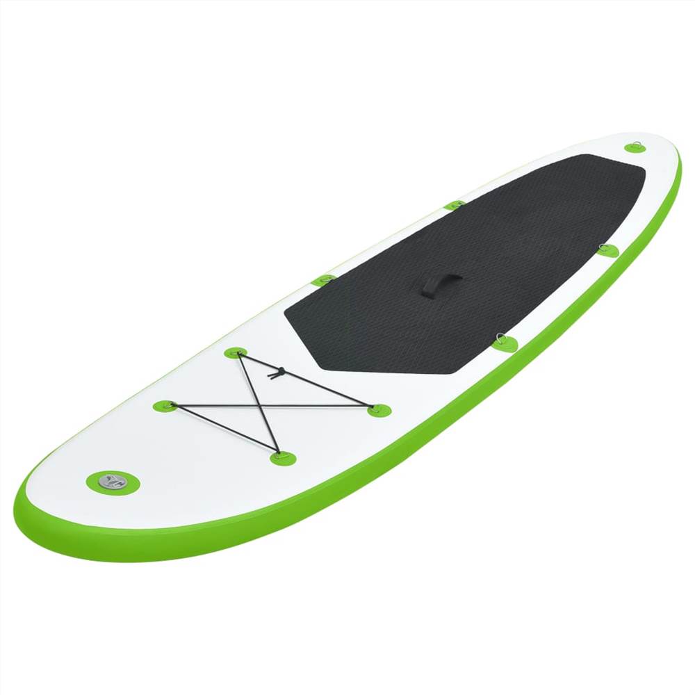 Inflatable Stand Up Paddleboard Set Green and White Inflatable Stand Up Paddleboard Set Green And White -rockbros-shop Inflatable Stand Up Paddleboard Set Green and White 457691 1