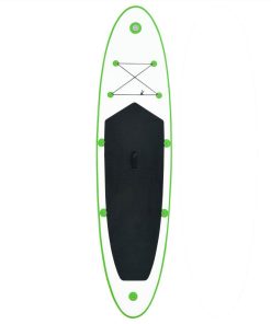 Inflatable Stand Up Paddleboard Set Green And White 4 Inflatable Stand Up Paddleboard Set Green And White -rockbros-shop Inflatable Stand Up Paddleboard Set Green and White 457691 2