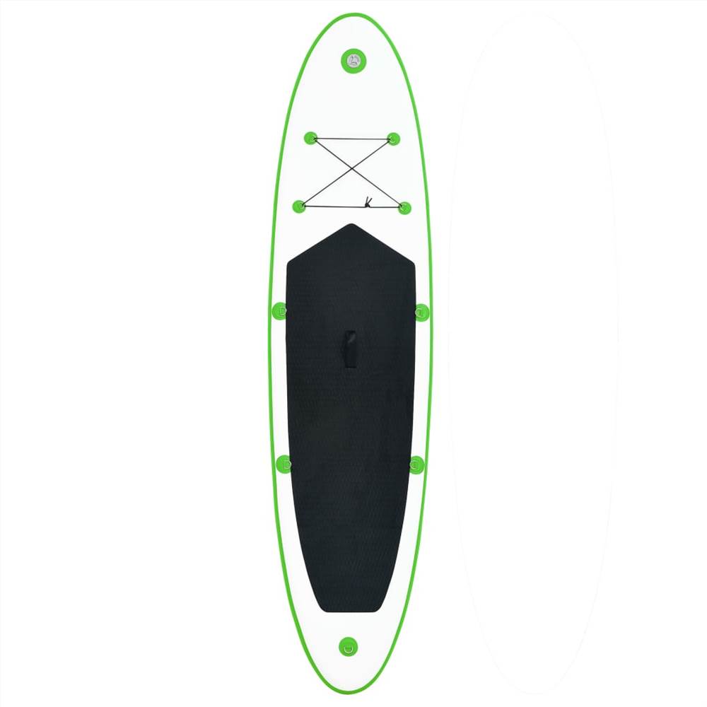 Inflatable Stand Up Paddleboard Set Green and White Inflatable Stand Up Paddleboard Set Green And White -rockbros-shop Inflatable Stand Up Paddleboard Set Green and White 457691 2