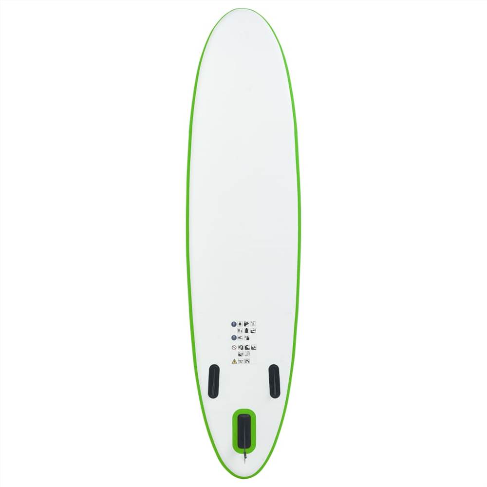 Inflatable Stand Up Paddleboard Set Green and White Inflatable Stand Up Paddleboard Set Green And White -rockbros-shop Inflatable Stand Up Paddleboard Set Green and White 457691 3