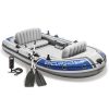 Intex Excursion 4 Set Inflatable Boat With Oars And Pump 68324NP -rockbros-shop Intex Excursion 4 Set Inflatable Boat with Oars and Pump 68324NP 497905 0