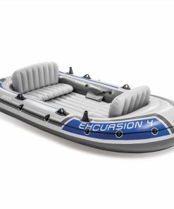 Intex Excursion 4 Set Inflatable Boat With Oars And Pump 68324NP -rockbros-shop Intex Excursion 4 Set Inflatable Boat with Oars and Pump 68324NP 497905 1