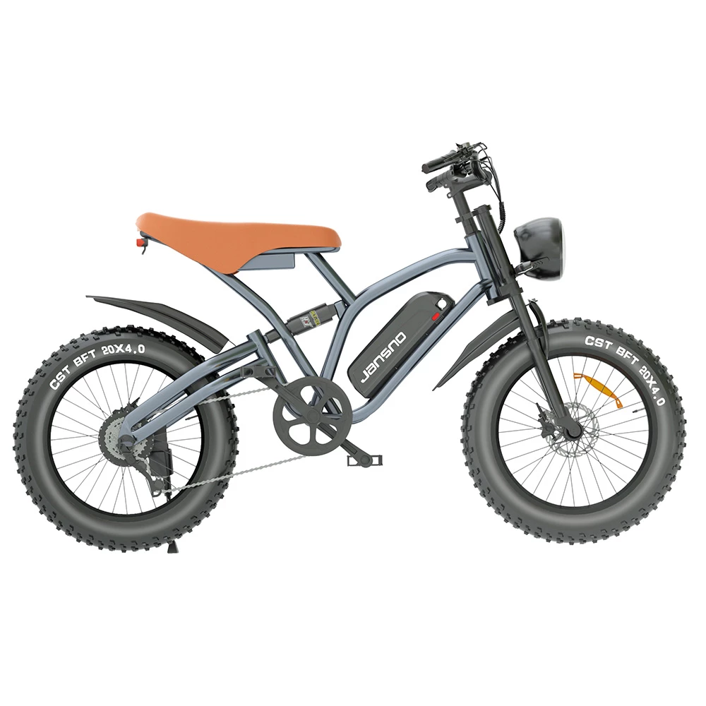 JANSNO X50 Electric Bike 20*4.0 Inch Fat Tire 750W Brushless Motor 40Km/h Max Speed 48V 12.8Ah Removable Battery 50KM Range 4 JANSNO X50 Electric Bike 20*4.0 Inch Fat Tire 750W Brushless Motor 40Km/h Max Speed 48V 12.8Ah Removable Battery 50KM Range - Image 2