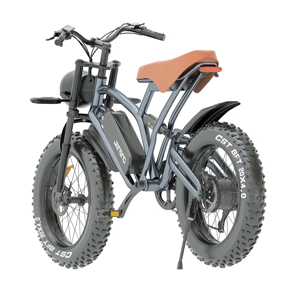 JANSNO X50 Electric Bike 20*4.0 Inch Fat Tire 750W Brushless Motor 40Km/h Max Speed 48V 12.8Ah Removable Battery 50KM Range 7 JANSNO X50 Electric Bike 20*4.0 Inch Fat Tire 750W Brushless Motor 40Km/h Max Speed 48V 12.8Ah Removable Battery 50KM Range - Image 5