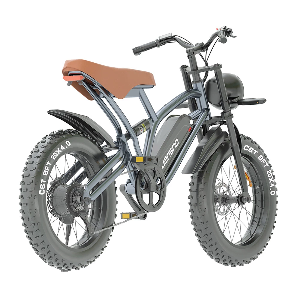 JANSNO X50 Electric Bike 20*4.0 Inch Fat Tire 750W Brushless Motor 40Km/h Max Speed 48V 12.8Ah Removable Battery 50KM Range 8 JANSNO X50 Electric Bike 20*4.0 Inch Fat Tire 750W Brushless Motor 40Km/h Max Speed 48V 12.8Ah Removable Battery 50KM Range - Image 6
