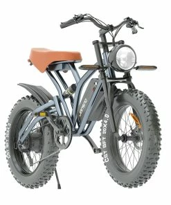 JANSNO X50 Electric Bike 20*4.0 Inch Fat Tire 750W Brushless Motor 40km/h Max Speed 48V 12.8Ah Removable Battery 50km Range