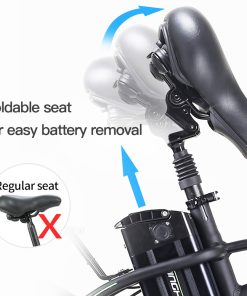 JINGHMA R8 500W 48V 15Ah 20 Inch Tire Electric Bicycle 40km/h Max Speed 90km Range 120kg Max Load -rockbros-shop JINGHMA R8 500W 48V 15Ah Electric Bicycle 90km Range 498415 2