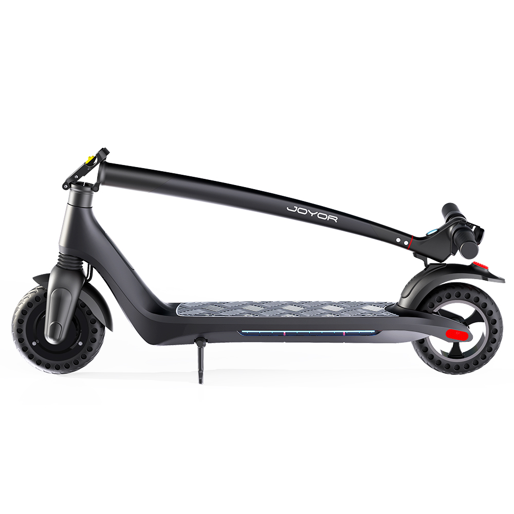 JOYOR A3 Folding Electric Scooter 8 Inch Tires 350W Motor 36V 7.8Ah 25km/h Top Speed 25KM Max Mileage City E-Scooter - Black JOYOR A3 Folding Electric Scooter 8 Inch Tires 350W Motor 36V 7.8Ah 25km/h Top Speed 25KM Max Mileage City E-Scooter - Black -rockbros-shop JOYOR A3 Folding Electric Scooter 350W 36V 7 8Ah Black 499263 2