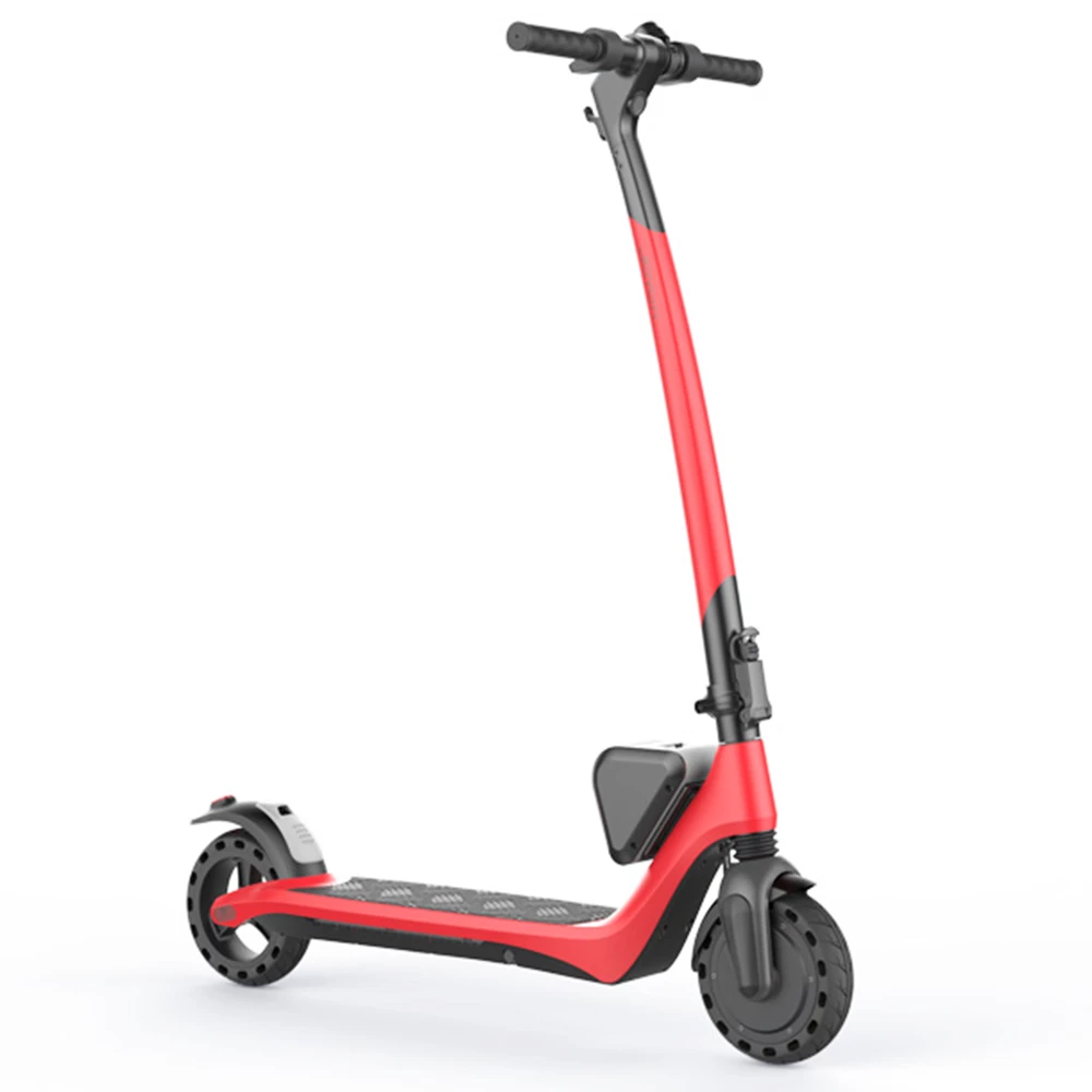 JOYOR A5 Folding Electric Scooter 350W 36V 13Ah 25km/h Top Speed 35KM Max Mileage E-Scooter - Red 5 JOYOR A5 Folding Electric Scooter 350W 36V 13Ah 25km/h Top Speed 35KM Max Mileage E-Scooter - Red - Image 3