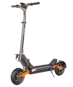 JOYOR S10-S Electric Scooter 10 Inch Air Tires 60V 18Ah Battery 2*1000W Dual Motor 65Km/h Max Speed 70-85KM Range 120KG Load Double Disc Brakes Black