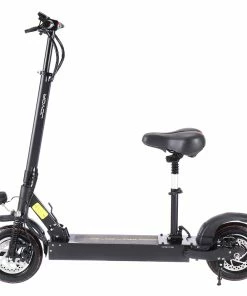 JOYOR Y1 Electric Scooter 10 Inch Tires 36V 8Ah Battery 400W Motor 35Km/h Max Speed 120KG Load With Seat Black