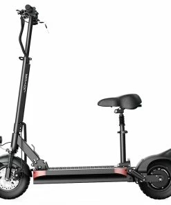 JOYOR Y5-S Electric Scooter With Seat 10 Inch Tires 13Ah 48V Battery 500W Brushless Motor 25Km/h Max Speed 120KG Load 36.9 Miles Long Range - Black -rockbros-shop JOYOR Y5S Electric Scooter 36 9 Miles Long Range 500W Motor Black 518138 1
