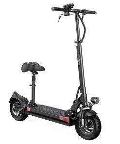 JOYOR Y5-S Electric Scooter With Seat 10 Inch Tires 13Ah 48V Battery 500W Brushless Motor 25Km/h Max Speed 120KG Load 36.9 Miles Long Range - Black -rockbros-shop JOYOR Y5S Electric Scooter 36 9 Miles Long Range 500W Motor Black 518138 2