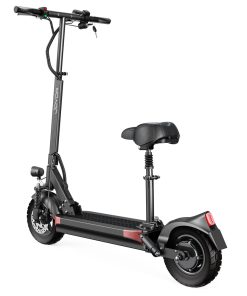 JOYOR Y5-S Electric Scooter With Seat 10 Inch Tires 13Ah 48V Battery 500W Brushless Motor 25Km/h Max Speed 120KG Load 36.9 Miles Long Range - Black -rockbros-shop JOYOR Y5S Electric Scooter 36 9 Miles Long Range 500W Motor Black 518138 3