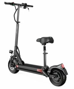 JOYOR Y5-S Electric Scooter With Seat 10 Inch Tires 13Ah 48V Battery 500W Brushless Motor 25Km/h Max Speed 120KG Load 36.9 Miles Long Range - Black -rockbros-shop JOYOR Y5S Electric Scooter 36 9 Miles Long Range 500W Motor Black 518138 3