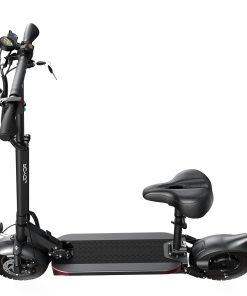 JOYOR Y5-S Electric Scooter With Seat 10 Inch Tires 13Ah 48V Battery 500W Brushless Motor 25Km/h Max Speed 120KG Load 36.9 Miles Long Range - Black -rockbros-shop JOYOR Y5S Electric Scooter 36 9 Miles Long Range 500W Motor Black 518138 4