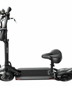 JOYOR Y5-S Electric Scooter With Seat 10 Inch Tires 13Ah 48V Battery 500W Brushless Motor 25Km/h Max Speed 120KG Load 36.9 Miles Long Range - Black -rockbros-shop JOYOR Y5S Electric Scooter 36 9 Miles Long Range 500W Motor Black 518138 4