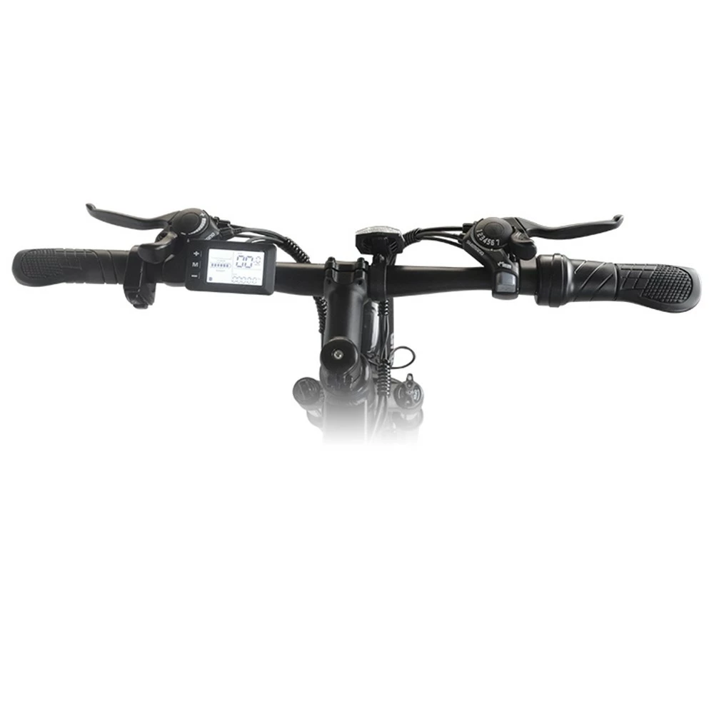 K3 Electric Bike 26*1.95 Inch Tire, 350W Motor 32Km/h Max Speed, Dual 36V 10.4Ah Battery, 120kg Load - Black & Red 4 K3 Electric Bike 26*1.95 Inch Tire, 350W Motor 32Km/h Max Speed, Dual 36V 10.4Ah Battery, 120kg Load - Black & Red - Image 2