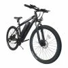 K3 Electric Bike 26*1.95 Inch Tire, 350W Motor 32km/h Max Speed, Dual 36V 10.4Ah Battery, 120kg Load - Black & White -rockbros-shop K3 Electric Bike 26 1 95 inch Tire Black White 518896 0